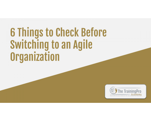 Agile Readiness Assessment